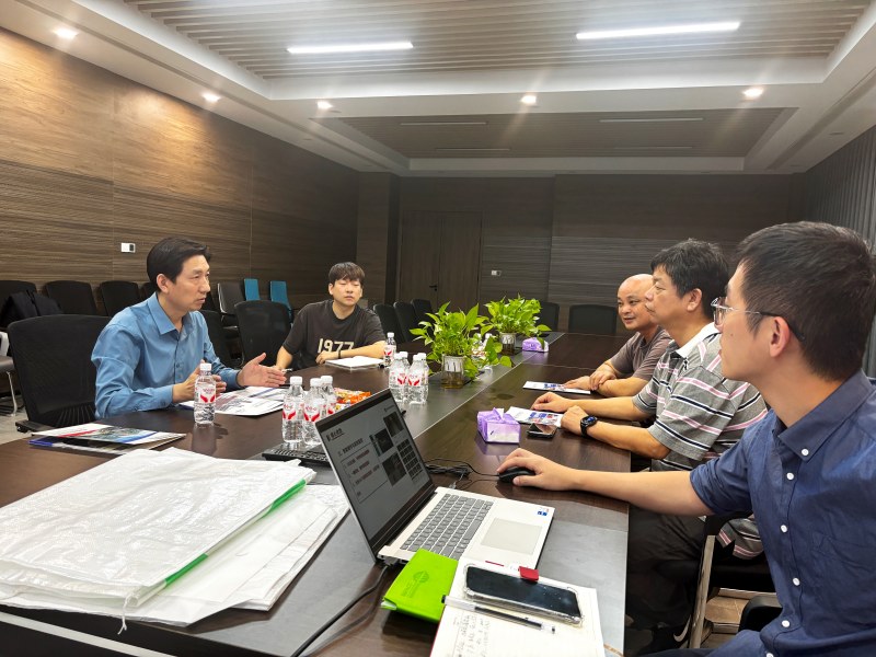 Secretary-General of the Shipping Branch of the China Cement Association, visited Gachngongge for research and discussed the new intelligent future of the cement industry.
